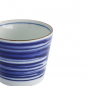 Preview: TDS, Straight Cup, Japan Gosu, Ø 8.3 x 6.5 cm 180 ml, Blue/White, Item No. 17840