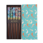 Preview: TDS, Chopstick Set, Goldfish, 5 pair, 22,5 cm, Item No. 17861