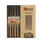 Preview: TDS, Chopstick Set, Stainless Steel, 5 pair, 22,5 cm, Item No. 17906