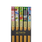 Preview: TDS, 5 Paar Essstäbchen, Kawaii A2-20, Kitchenware, 22 cm, Art.-Nr. 17912