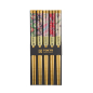 Preview: Colored KZ-9 5 Paar Essstäbchen bei g-HoReCa