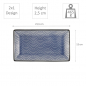 Preview: Glassy Blue Sushi Set bei g-HoReCa (Bild 4 von 7)