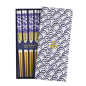 Preview: Giftbox Wave Blue Chopstick Set at g-HoReCa