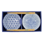 Preview: Tayo Bowl Gift Set with Chopsticks Nippon Blue (Blue/White), Porcelain, Ø 15.2 × 6.7 cm, 500 ml, Item No. 17951