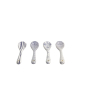 Preview: Spoon Set Nippon Blue (Blue/White), 4 pcs., Porcelain, 13 cm, Item No. 17987