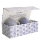 Preview: Mug Set Nippon Blue Blue/White in a gift box, 2 pcs., Porcelain, Ø 8.5 × 10.2 cm, 380 ml, Item No. 17988