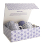 Preview: Mug Set Nippon Blue Blue/White in a gift box, 4 pcs., Porcelain, Ø 8.5 × 10.2 cm, 380 ml, Item No. 17989