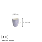 Preview: Mug Set Nippon Blue Blue/White in a gift box, 4 pcs., Porcelain, Ø 8.5 × 10.2 cm, 380 ml, Item No. 17989
