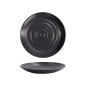 Preview: Tokyo Design Studio Plate Zen Black, Melamine, Ø 19.5 × 2.8 cm