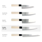 Preview: Gyuto Knife (Carving Knife), Stainless Steel, Blade 18 cm, Item No. 18286