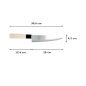 Preview: Gyuto Knife (Carving Knife), Stainless Steel, Blade 18 cm, Item No. 18286
