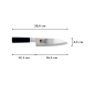 Preview: Santoku-Messer (Allzweckmesser) Sekiryu, rostfreier Messerstahl, Klinge 16,5 cm, Griff aus ABS-Kunststoff, Art.-Nr. 18287