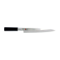 Preview: Sashimi-Messer (Filetiermesser) Sekiryu, rostfreier Messerstahl, Klinge 21 cm, Griff aus schwarzem ABS-Kunststoff