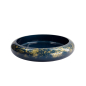 Preview: TDS, Sushi Oke, Marble, Außen 33,8x6,8cm Innen 28,4x4,7cm, Blau/Gold - Art Nr. 18315