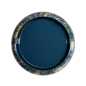 Preview: TDS, Sushi Oke, Marble, Außen 33,8x6,8cm Innen 28,4x4,7cm, Blau/Gold - Art Nr. 18315