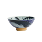 Preview: TDS, Bowl, Kawaii Ohira Whale, Ø 14.4 x 6.8 cm 450 ml, Item No. 18328