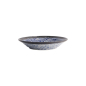 Preview: Bowl Aisai Seigaiha Blue, Stoneware, Ø 20.2 × 4 cm, Item No. 18578