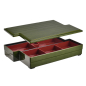 Preview: TDS, Bentobox, ABS Lacquerware, Midori, 37.2x22.5x6.5 cm, Art.-Nr. 18619