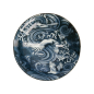 Preview: Schale Japonism Crane Dunkelgrau, Porzellan, Ø 25,2 × 7,7 cm, Art.-Nr. 18688