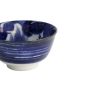 Preview: Reisschale Japonism Lion Blau, Porzellan, Ø 15 × 7 cm, 500 ml, Art.-Nr. 18760