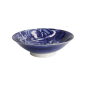 Preview: Schale Japonism Crane Blau, Porzellan, Ø 25,2 × 7,7 cm, 1,6 l, Art.-Nr. 18764