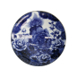 Preview: Schale Japonism Lion Blau, Porzellan, Ø 25,2 × 7,7 cm, 1,6 l, Art.-Nr. 18766
