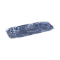 Preview: Servierplatte Japonism Carp Blau/Weiß, Porzellan, 28,5 × 14 × 2,5 cm, Art.-Nr. 18767