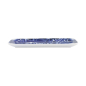 Preview: Servierplatte Japonism Crane Blau/Weiß, Porzellan, 28,5 × 14 × 2,5 cm, Art.-Nr. 18768