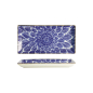 Preview: Tokyo Design Studio Sushi Plate Ohuke Dahlia Blue/White, Porcelain, 23 × 11.5 cm