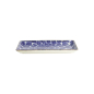Preview: Sushi Plate Ohuke Dahlia Blue/White, Porcelain, 23 × 11.5 cm, Item No. 18886