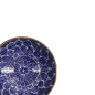 Preview: Schale Ohuke Dahlia Blau/Weiß, Porzellan, Ø 11,8 × 5,5 cm, 300 ml, Art.-Nr. 18894