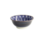 Preview: Rice Bowl Ohuke Dahlia Blue/White, Porcelain, Ø 18.8 × 7.8 cm, Item No. 18897