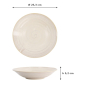 Preview: TDS, Bowl Titanium Matte White, Porcelain, Ø 25.3 × 5.2 cm, Item No. 20363