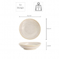 Preview: Ø 8.2x8.2x2.3cm Oval Plate,Titanium Matte at g-HoReCa (picture 5 of 5)