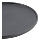 Preview: Ø 23.9x2.2cm Yuzu Black Round Plate with Rim  at g-HoReCa (picture 6 of 7)