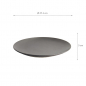 Preview: Ø 27.1x3cm Yuzu Black Coupe Plate at g-HoReCa (picture 6 of 6)