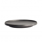 Preview: Ø 20.6x2.4cm Yuzu Black Round Plate with Rim  at g-HoReCa (picture 4 of 7)