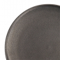 Preview: Ø 20.6x2.4cm Yuzu Black Round Plate with Rim  at g-HoReCa (picture 5 of 7)