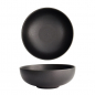 Preview: Ø 18.9x7cm 1000ml Yuzu Black Round Bowl at g-HoReCa (picture 1 of 6)