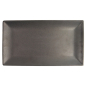 Preview: TDS, Yuzu Black Rect. Plate, 34.3x19.4x2.4cm, Item No. 20389