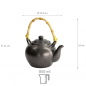 Preview: Ø 17.5x14x11cm 850ml  Yuzu Black Tea Pot at g-HoReCa (picture 6 of 6)