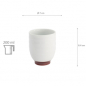 Preview: TDS, Teetasse, Yunomi White, Ø 7x8,4cm 200ml, Art.-Nr. 20665