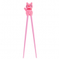 Preview: TDS, Kids-Chopsticks , Kitchenware, 22 cm, Lucky Cat, Pink - Item No. 20727