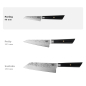 Preview: Bunka Paring Knife Kotai (All-Purpose Knife) with Bamboo Box, Blade 9 cm, Item No. 20849