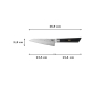 Preview: Petty Bunka Knife Kotai (All-Purpose Knife) with Bamboo Box, Blade 13.5 cm, Item No. 20850
