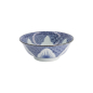 Preview: Ramenschale Lily Flower Blau, Porzellan, Ø 20,5 × 8 cm, 1,2 l, Art.-Nr. 20935
