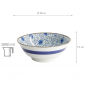 Preview: TDS, Bowl, Japan Flower,  Ø 19 x 7.5 cm 1000 ml, Item No. 2098