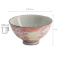Preview: TDS, Rice Bowl, Kawaii Carp, Red, Ø 11.5 x 6 cm, 300ml - Item No: 20980