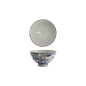Preview: Tokyo Design Studio Reisschale Kawaii Carp Blau, Porzellan, Ø 11,5 × 6 cm, 300 ml