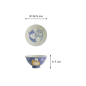 Preview: Reisschale Kawaii Shiba-Dog Blau, Porzellan, Ø 12,5 × 7 cm, 350 ml, Art.-Nr. 20986